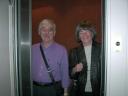 In the elevator