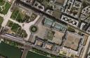 Satellite view of the Louvre - stolen from Google